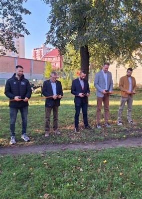 V Hodoníně vyrostlo další workoutové hřiště