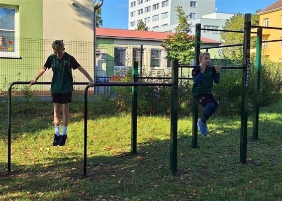V Hodoníně vyrostlo další workoutové hřiště