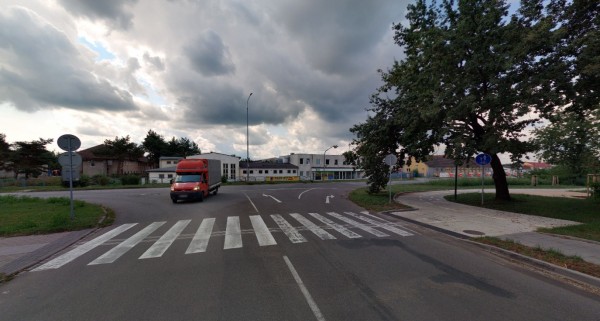 Stávající křižovatka