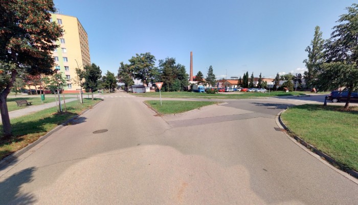 Úprava křižovatky U Cihelny x Lipová alej