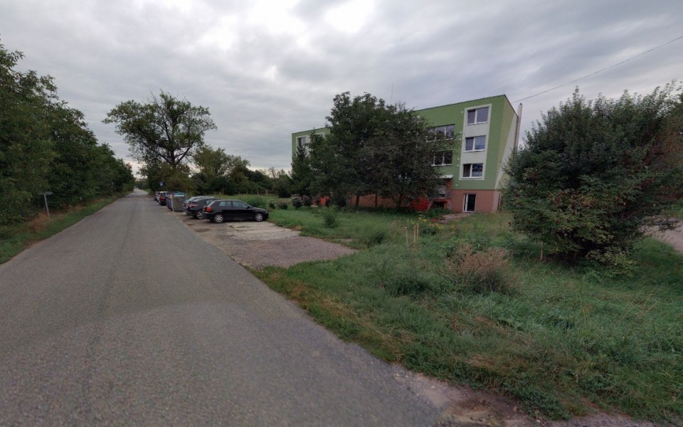 Místo budoucího parkoviště