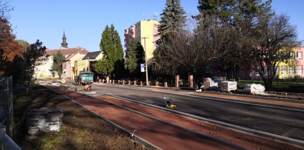 Úprava uličního prostoru ul. Jánošíkova