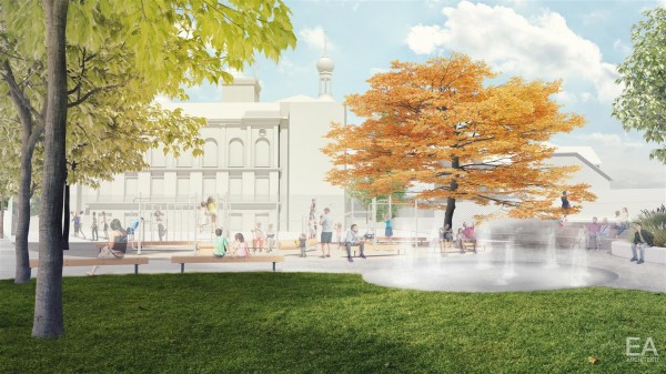 Začala proměna parku Sadová