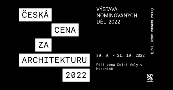 Výstava české ceny za architektury 2022