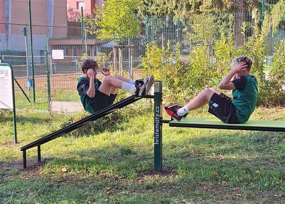 V Hodoníně vyrostlo další workoutové hřiště
