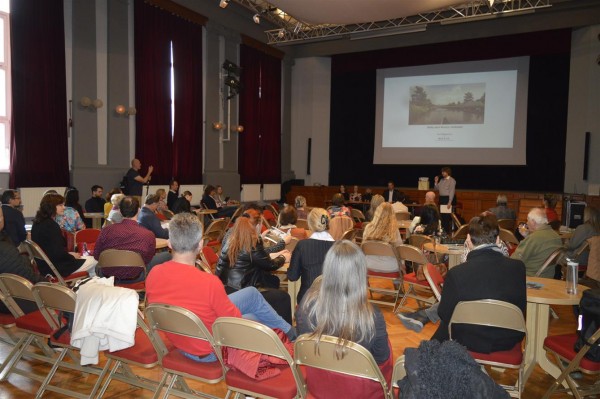 Vernisáž představila soutěžní návrhy projektu Břehy Staré Moravy