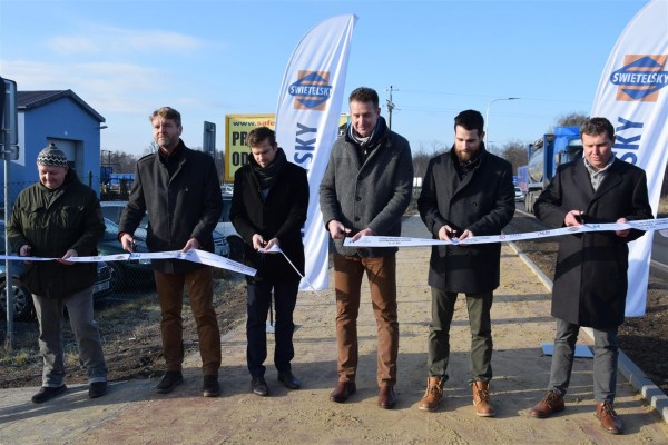 Cyklostezka ul. Velkomoravská