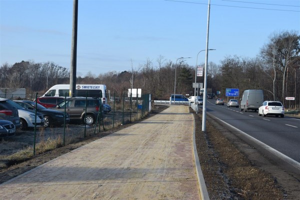 Cyklostezka ul. Velkomoravská