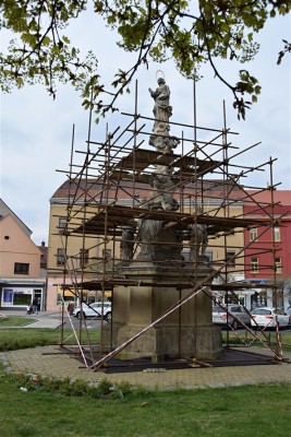 Začíná restaurování Mariánského sloupu