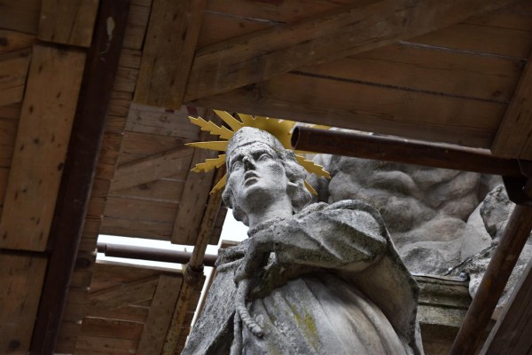 Začíná restaurování Mariánského sloupu