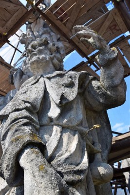 Začíná restaurování Mariánského sloupu