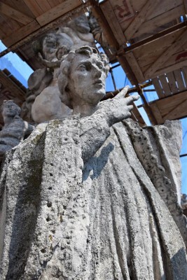 Začíná restaurování Mariánského sloupu