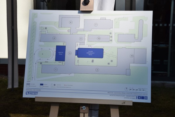 Hodonínská nemocnice zahajuje stavbu pavilonu zobrazovacích metod