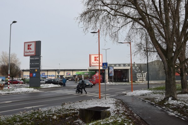 Ve městě vznikl nový oranžový přechod