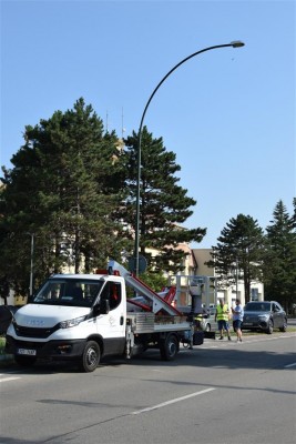 V Hodoníně pokračujeme v modernizaci veřejného osvětlení. Zahrnuje chytré technologie