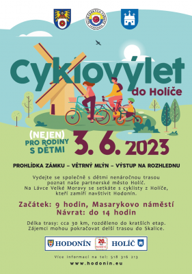 Pozvánka na cyklovýlet do Holíče