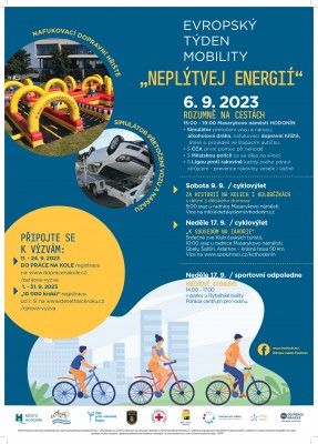 Evropský týden mobility  2023  " Neplýtvej energií"