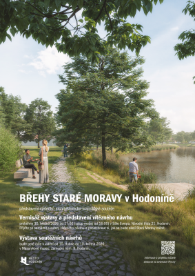 Pozvánka na vernisáž výstavy, představení vítězného návrhu a výstavu