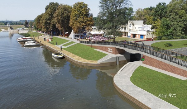 Řeka Morava brzy propojí Hodonín s baťovým kanálem