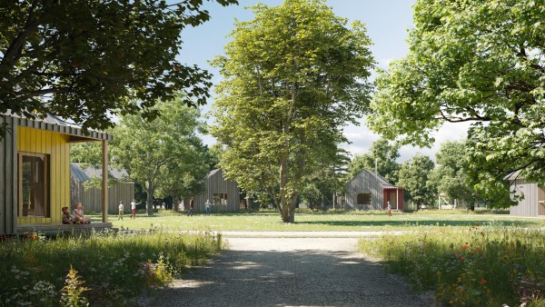 Přípravné práce na obnově dětského městečka pokračují