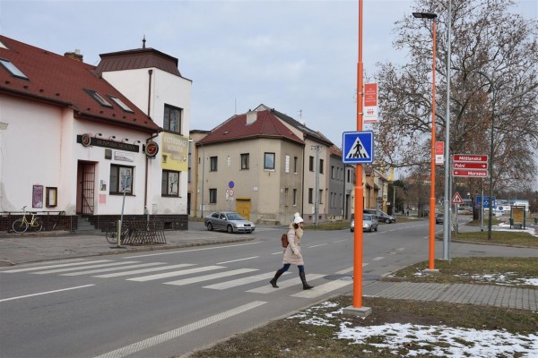 Hodonín má šestý oranžový přechod