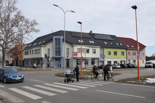 Hodonín má šestý oranžový přechod