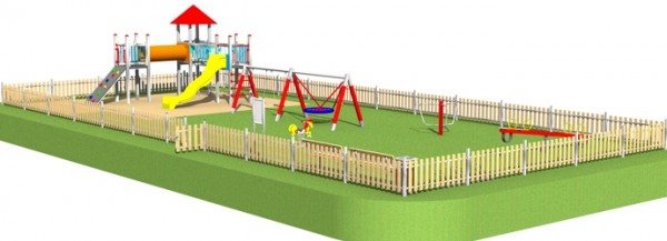 Bažantnice, hřiště pro nejmenší