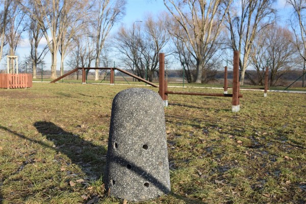 finální podoba hřiště pro psy