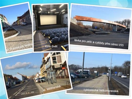 Dokončené investiční akce roku 2021