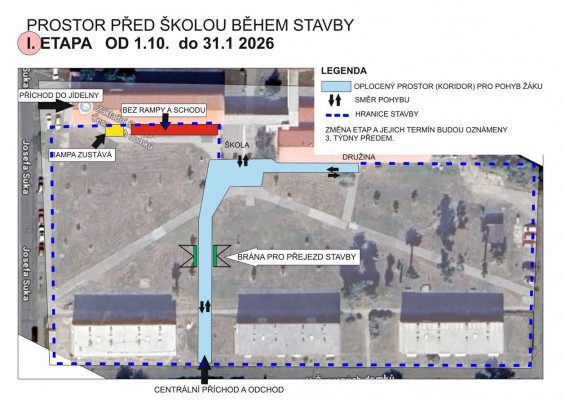 Začala modernizace parku před ZŠ U Červených domků