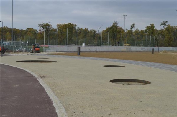 Park U Červených domků má novou dominantu