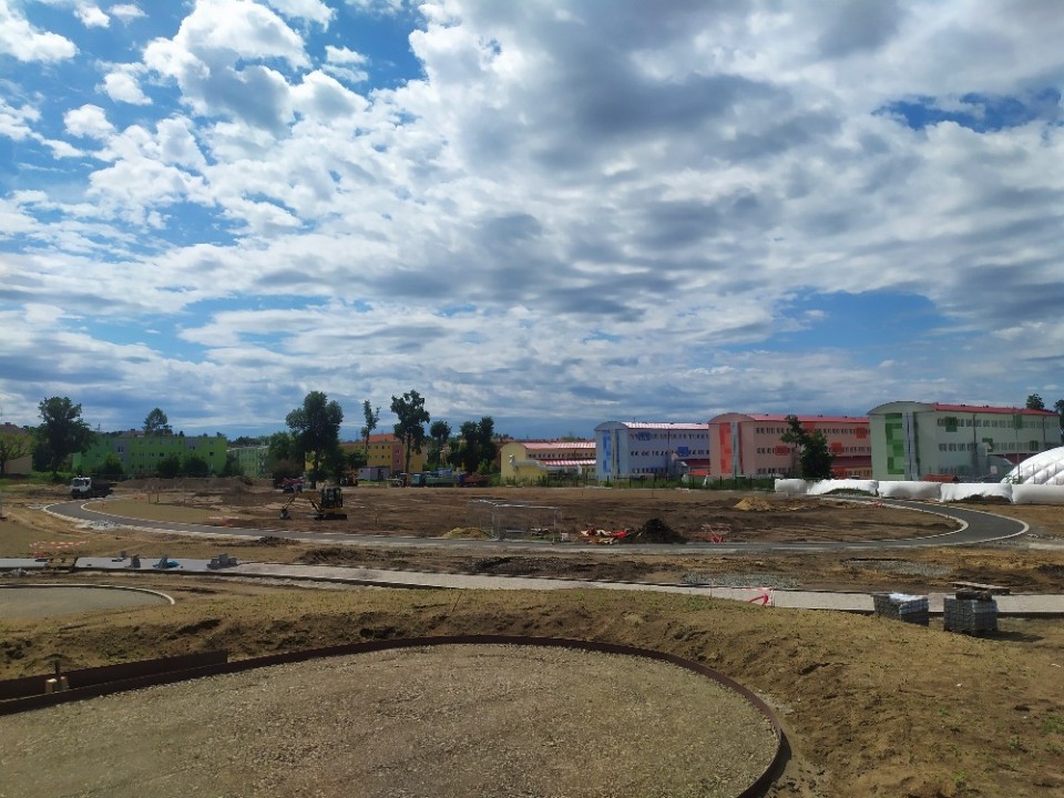 Park U Červených domků roste před očima