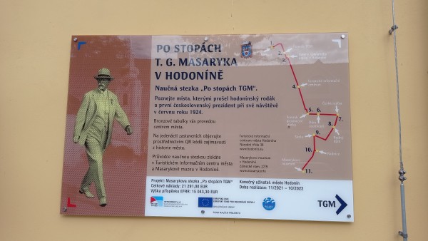 Masarykova stezka "Po stopách TGM"