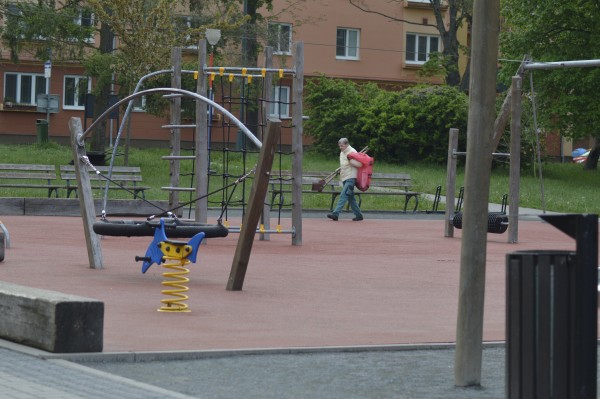 Zakrytí dětského hřistě