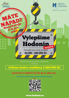 Hlasování "Vylepšíme Hodonín společně 2021"