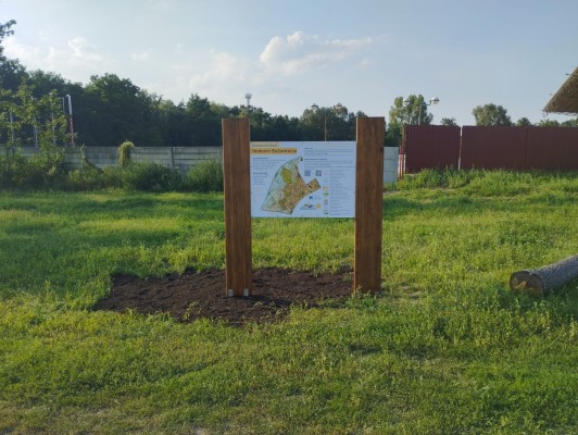 Orientační běh a areál pevných kontrol v Hodoníně